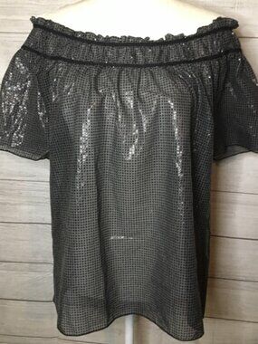 Yansi Fugel Off The Shoulder Top